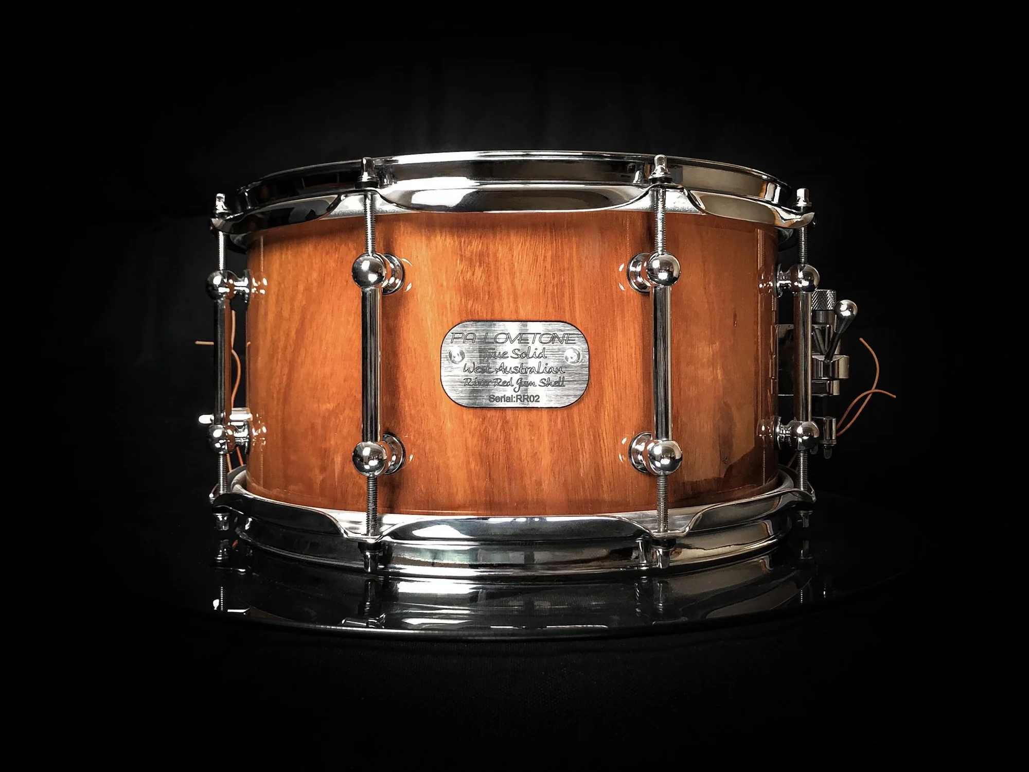 River Red Gum 13”x7” snare drum