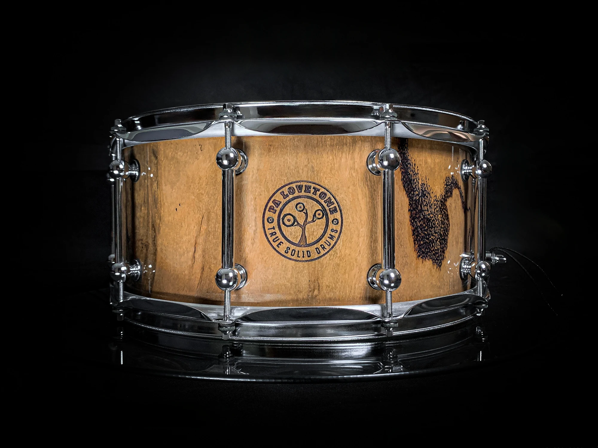 Tiger Striped Marri 14”x6.5” snare drum