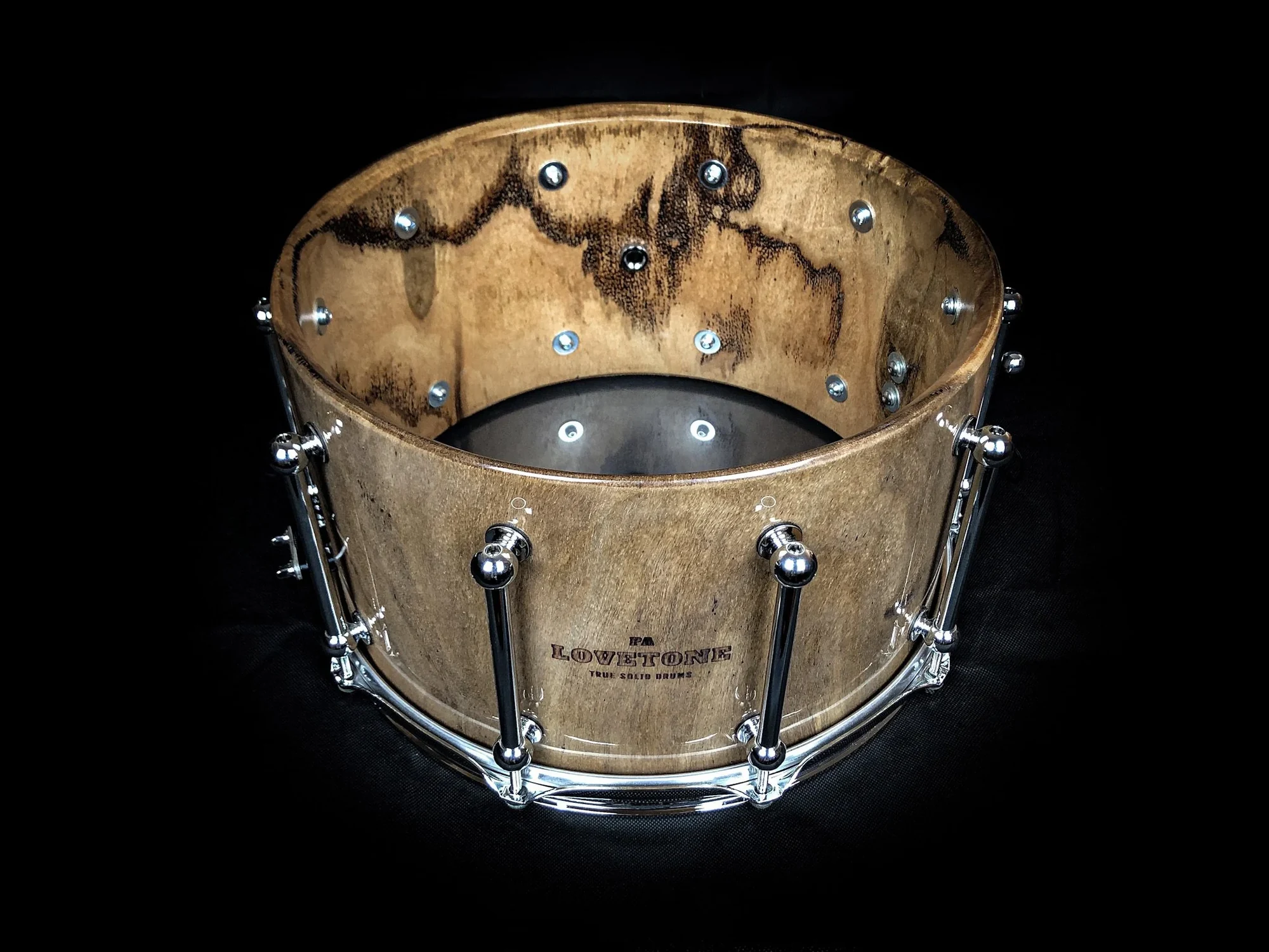 Tiger Striped Marri 14”x8” (Gloss) — view 2