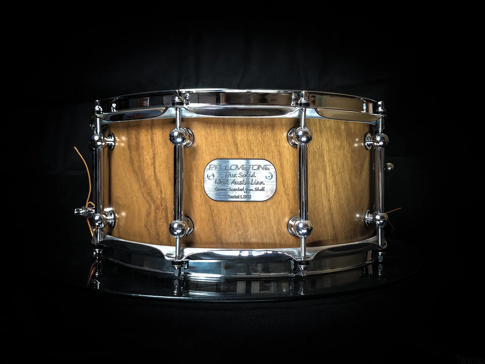Lemon Scented Gum snare drum