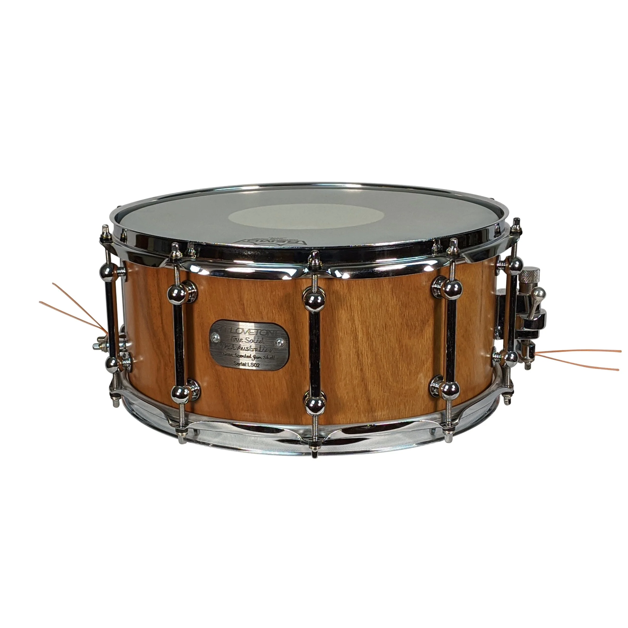 Lemon Scented Gum 14” x 6.5” snare drum
